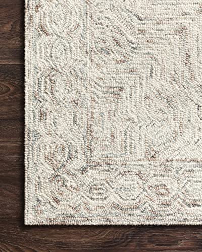 Loloi II Ziva Collection ZV-01 Neutral, Contemporary 7'-9" x 9'-9" Area Rug