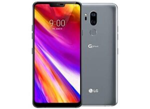 lg g7 thinq 6.1in lm-g710tm tmobile 64gb android smartphone (renewed) (platinum gray)