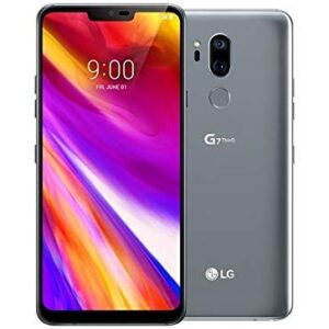 LG G7 ThinQ 6.1in LM-G710TM TMobile 64GB Android Smartphone (Renewed) (Platinum Gray)