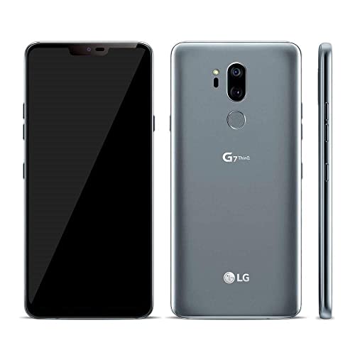 LG G7 ThinQ 6.1in LM-G710TM TMobile 64GB Android Smartphone (Renewed) (Platinum Gray)