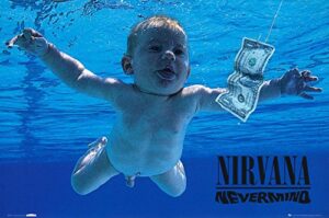 nirvana – nevermind poster 36 x 24in