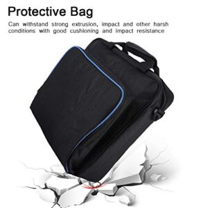 fosa Console Carrying Case Bag for PS4 Slim, Waterproof Shockproof Game System Protective Travel Case Handbag for PS4 Slim System and Accessories
