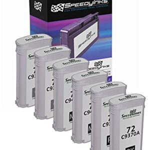 SPEEDYINKS Compatible Replacements for HP 72 Ink Cartridge High Yield (2 Photo Black, 2 Matte Black, 2 Gray, 6-Pack) for use in DesignJet T1100, T1120, T1200, T610, T620, T770, T1100ps, T1120 SD-MFP