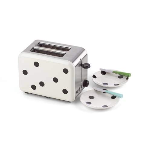 Kate Spade 875312 Deco Dot 2-Slice Toaster, 3.4 LB, Multi