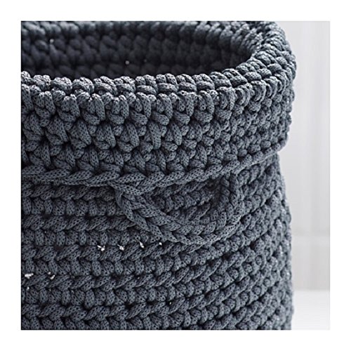 NORDRANA Basket, set of 2, gray