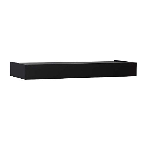 Shelf-Made 0140-24BK Floating Shelf, 24-Inch, Black