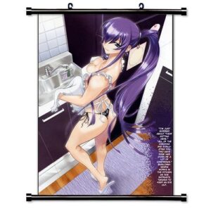 anime wall scrolls high school of the dead poster (16 x 23) inches