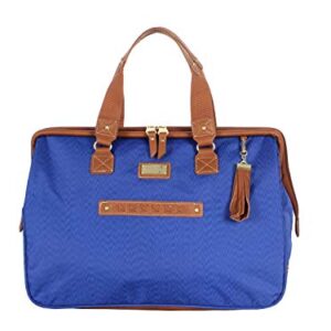 Steve Madden Global Wire Frame Satchel (Blue)