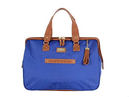 Steve Madden Global Wire Frame Satchel (Blue)