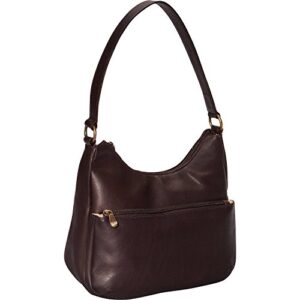 le donne leather astaire hobo (cafe)
