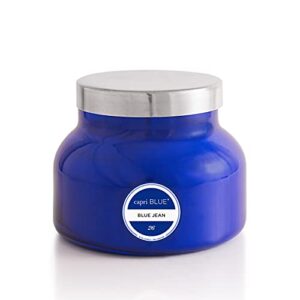 capri blue candle – 19 oz – blue jean