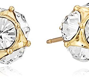 kate spade new york Lady Marmalade Gold-Tone Crystal Stud Earrings