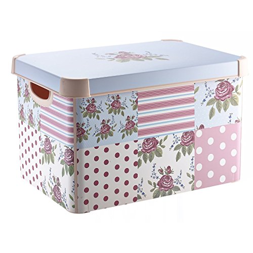 Floral Patchwork Decorative Box