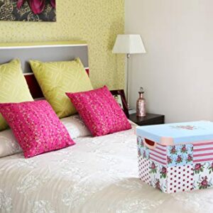 Floral Patchwork Decorative Box