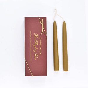 Cape Candle - Real Bayberry Wax Tapers 8 Inch Boxed Pair