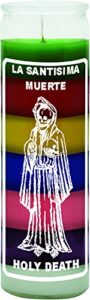 indio 7 day 7 color candle santisima muerte/holy death
