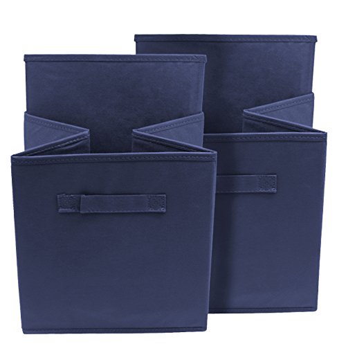 Foldable Storage Cube Basket Bin
