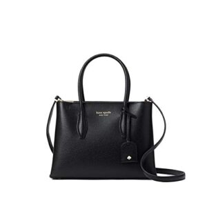 kate spade new york eva small top zip satchel crossbody shoulder bag handbag, black