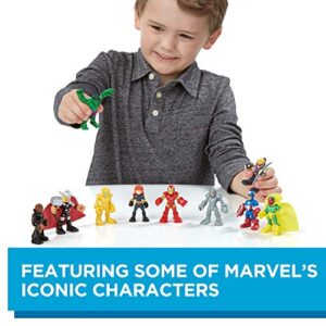 Playskool Heroes Marvel Super Hero Adventures Ultimate Super Hero Set, 10 figures, Ages 3-7 (Amazon Exclusive)