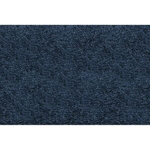 ocm all-purpose 4′ x 6′ foldable carpet in navy blue | area rug for college dorm rooms, bedrooms and bathrooms | rubber backing | nylon pile for soft plush feel and durability
