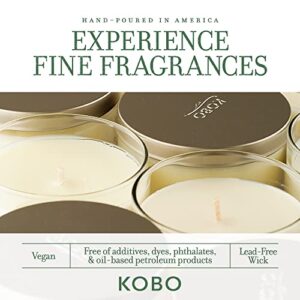 KOBO Wild Tomato Vine Candle with Plantable Box (9 oz) | Plant The Box Collection, 100% Pure Soy Wax Candles | Hand-Poured in USA | Long Lasting 60 Hour Burning Candles | Scented Candles for Home