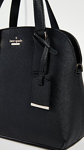 Kate Spade New York Women's Small Lottie Satchel, Black, One Size