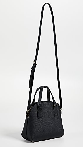 Kate Spade New York Women's Small Lottie Satchel, Black, One Size