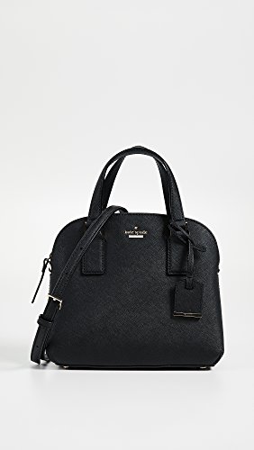 Kate Spade New York Women's Small Lottie Satchel, Black, One Size