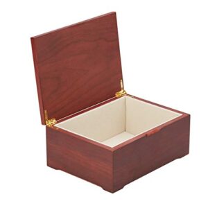 wooden keepsake box for milestone occasions. velvety inner lining. perfect for storing keepsakes, treasures and memories. perfect gifts for fathers, best friend, brother, friends, birthday.