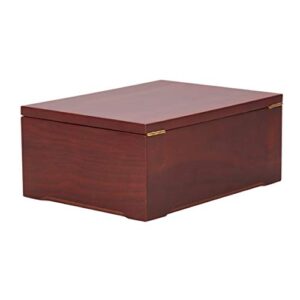 Wooden Keepsake Box for Milestone Occasions. Velvety Inner Lining. Perfect for Storing Keepsakes, Treasures and Memories. Perfect Gifts for Fathers, Best Friend, Brother, Friends, Birthday.