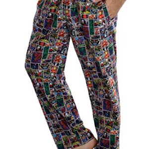 Marvel Comics Mens' Vintage Avengers Comic Book Page Pajama Pants (XX-Large) Multi