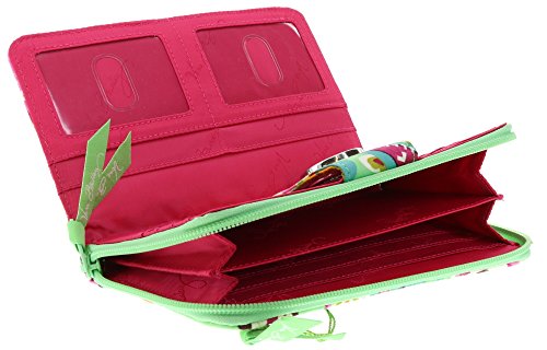 Vera Bradley Turn Lock Wallet Clutch in Tutti Frutti