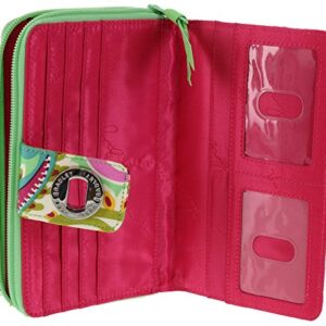 Vera Bradley Turn Lock Wallet Clutch in Tutti Frutti