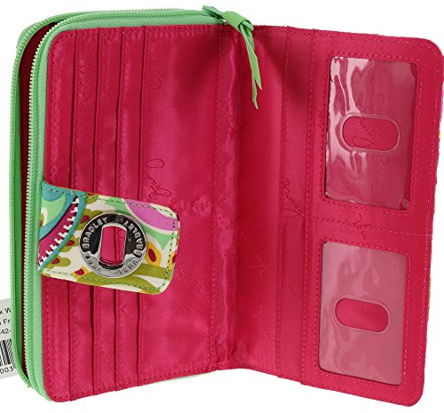 Vera Bradley Turn Lock Wallet Clutch in Tutti Frutti