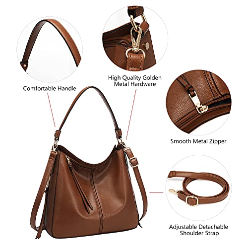 Realer Hobo Handbags Bags Purses for Women Leather Purses and Handbags Pocketbooks Large Crossbody Shoulder Tote Bags