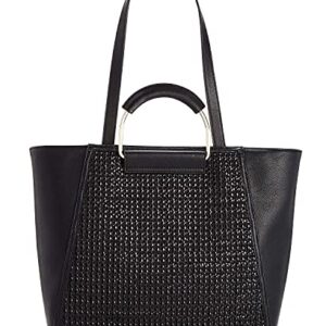 I.N.C. Women`s Ajae Bangle Crochet Tote (Black, One Size)