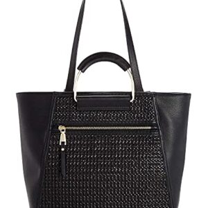 I.N.C. Women`s Ajae Bangle Crochet Tote (Black, One Size)