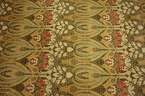 Unique Loom Edinburgh Collection Classic Oriental Traditional French Country Inspired Border Design Area Rug, 5 x 8 ft, Brown/Beige