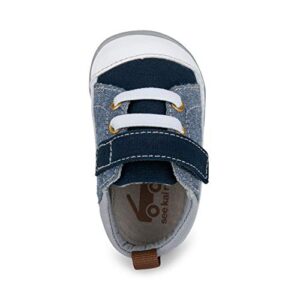 See Kai Run - Stevie II Sneakers for Infants, Blue Denim, Infant 4