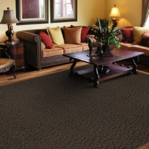 Garland Rug Ivy Area Rug, 9-Feet by 12-Feet, Chocolate