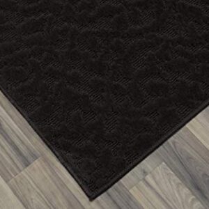 Garland Rug Ivy Area Rug, 9-Feet by 12-Feet, Chocolate