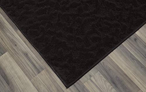 Garland Rug Ivy Area Rug, 9-Feet by 12-Feet, Chocolate