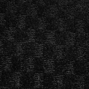 Garland Rug Medallion Area Rug, 9-Feet by 12-Feet, Black