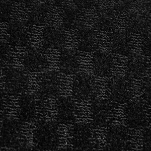 Garland Rug Medallion Area Rug, 9-Feet by 12-Feet, Black