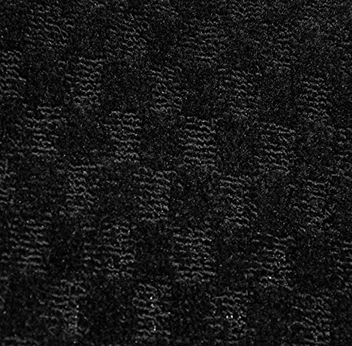 Garland Rug Medallion Area Rug, 9-Feet by 12-Feet, Black