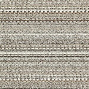 Garland Rug Carnival Area Rug, 5-Feet by 7-Feet, Random Earthtone Stripes