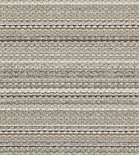 Garland Rug Carnival Area Rug, 5-Feet by 7-Feet, Random Earthtone Stripes