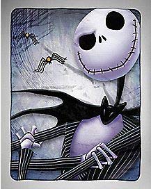 The Nightmare Before Christmas Radical Jack Fleece Throw 45" x 60"