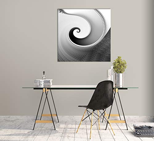 Modern Abstract Wall Art Decor Gray Black and White Artwork Canvas Painting Prints Pictures Home Decor for Living Room Dining Room Bedroom