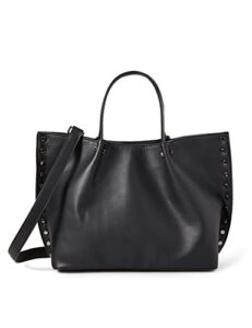 the drop women’s hillary tote bag, black, one size